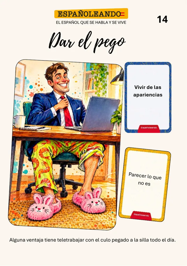 Ficha 14: dar el pego