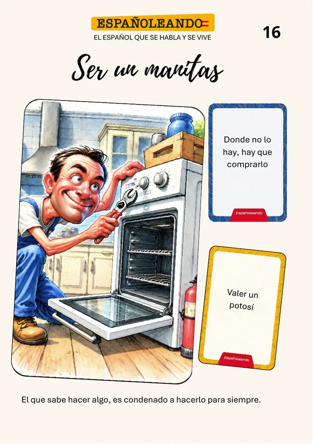 Ficha 16: ser un manitas